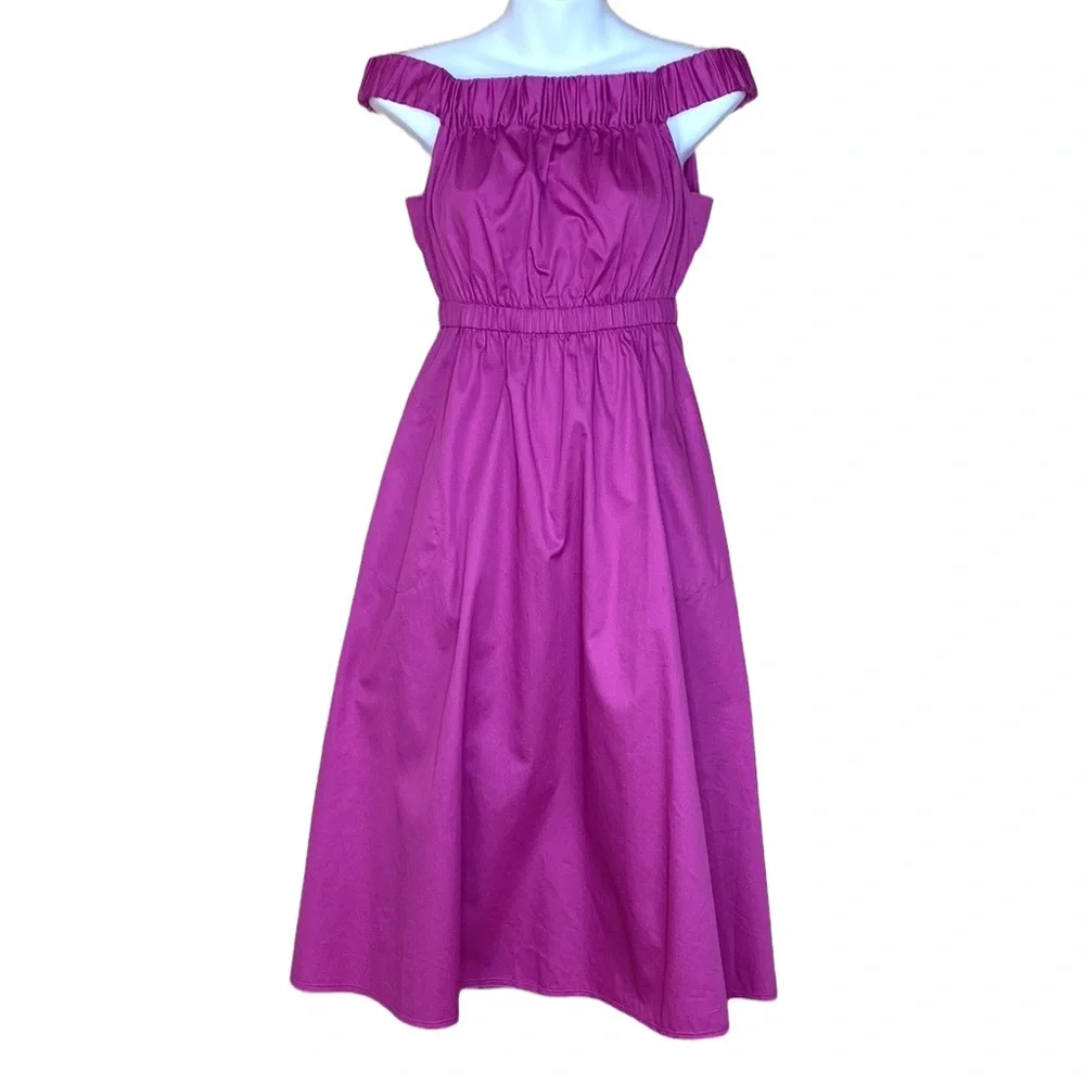 Anthropologie Maeve Mona Off Shoulder Dress - Picture 2 of 6